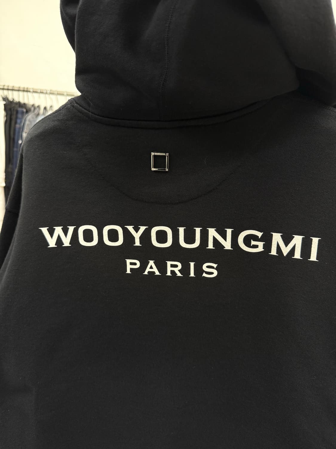 [46] 우영미 백로고 후드티 상품이미지3