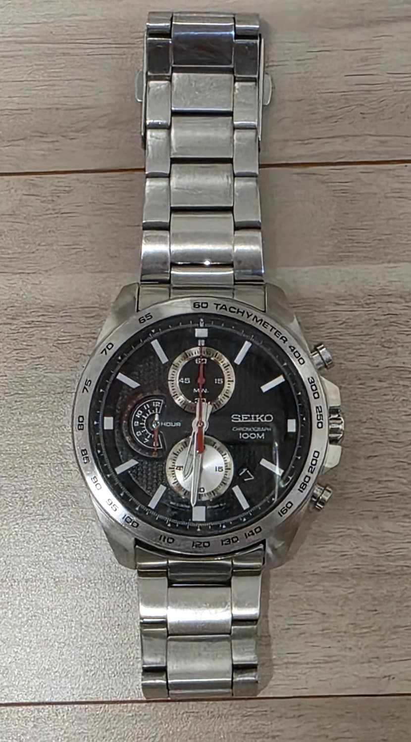 세이코 (SEIKO) 쿼츠 크로노 그래프 8T67-00F0 시계  상품이미지9