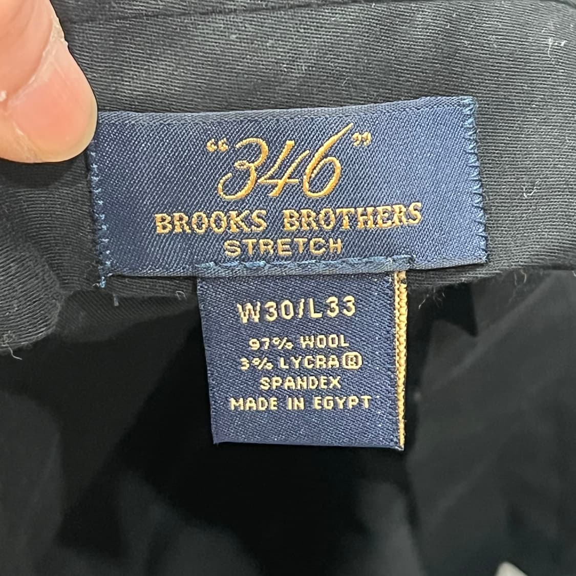 브룩스브라더스 베이직 울 슬랙스 s09757 상품이미지5