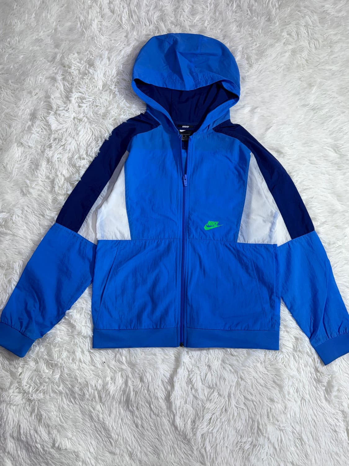 나이키 컬러블록 빅로고 스우시 바람막이  상품이미지4