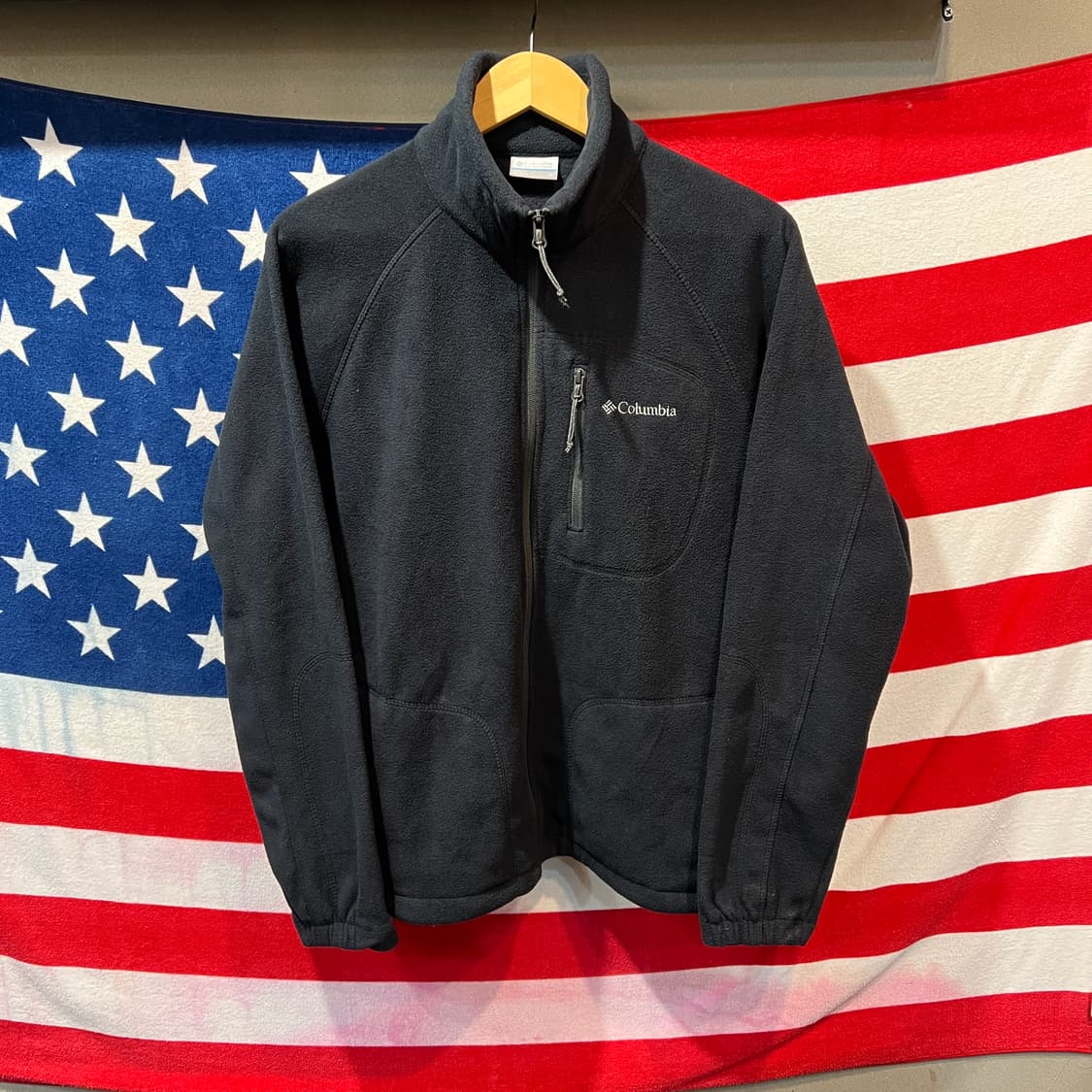 컬럼비아 플리스 집업 상품이미지1