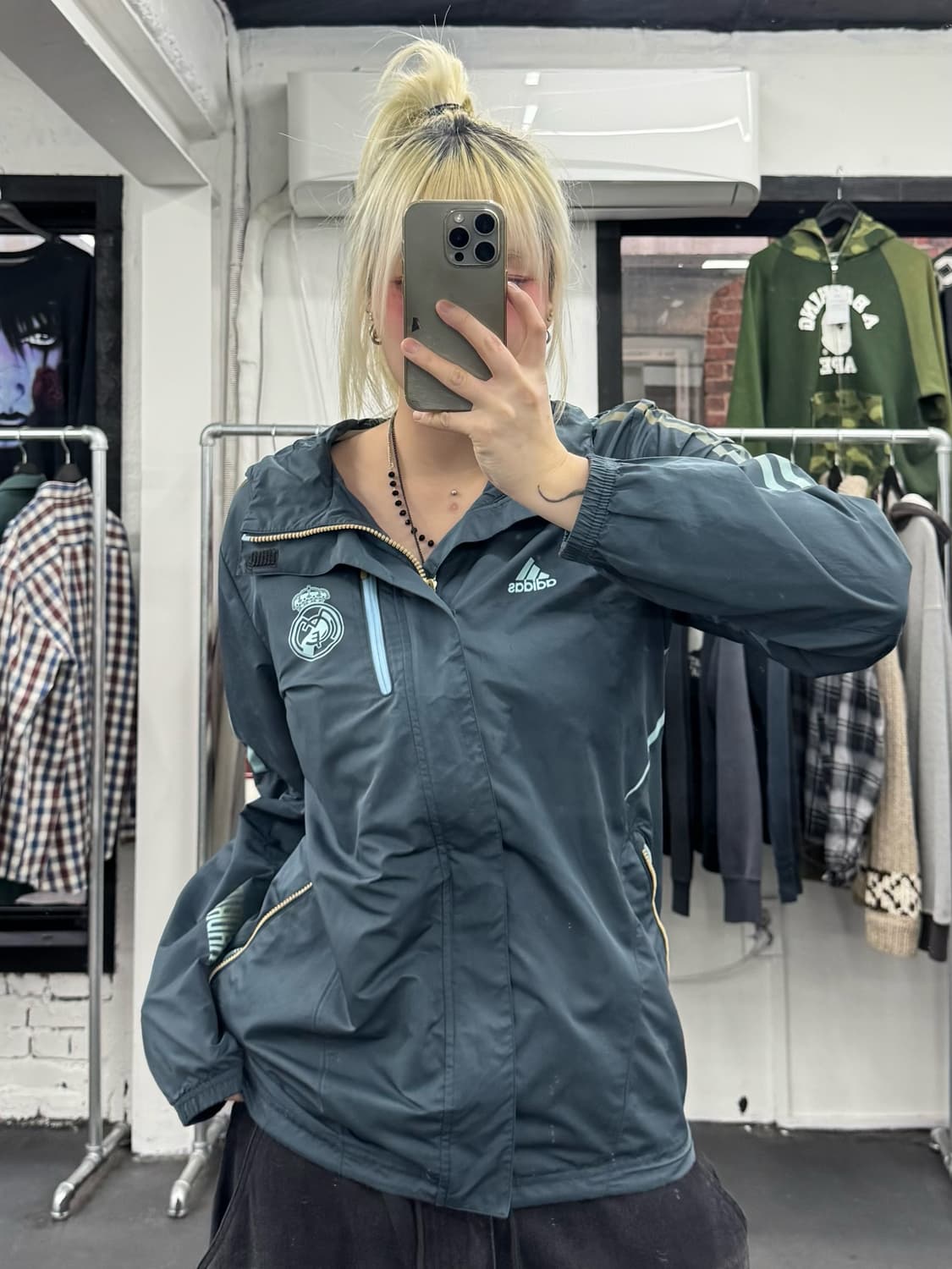 아디다스 레알마드리드 바람막이 상품이미지1