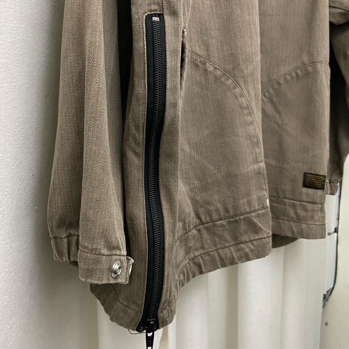 유니폼브릿지 브라운 코튼 아노락 상품이미지6