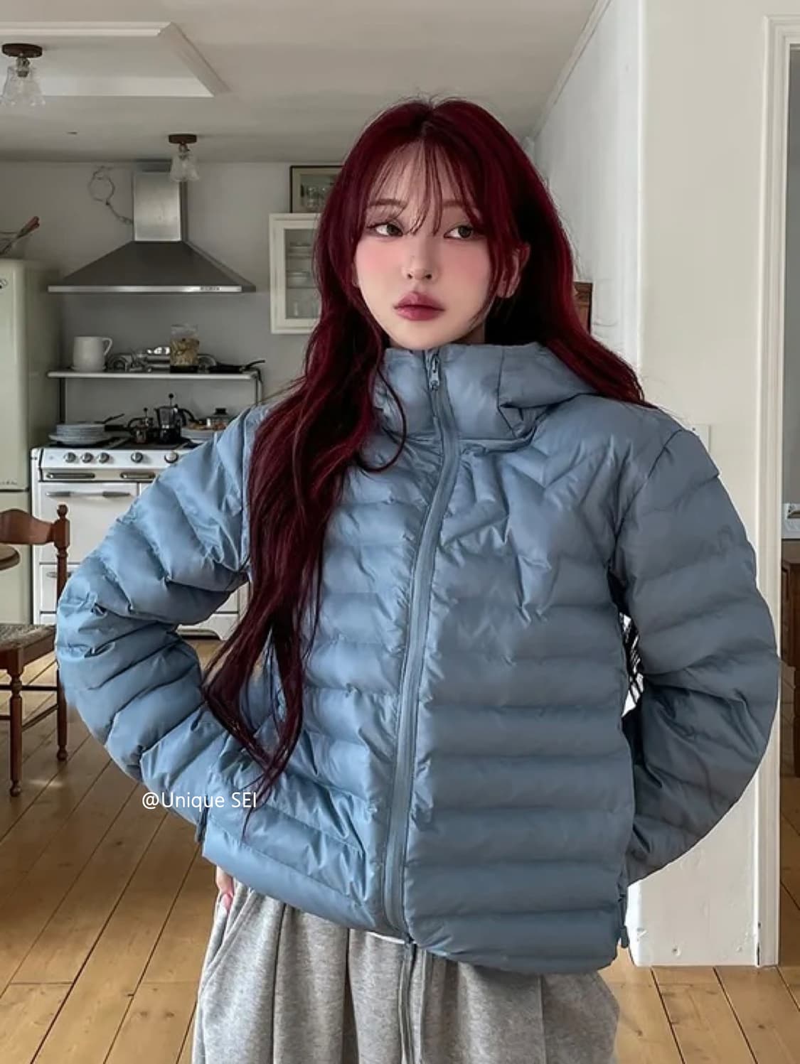 블루스타 코튼 패딩 (3color) 상품이미지5