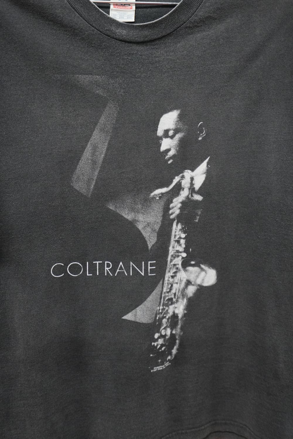 1991년 빈티지 재즈 John Coltrane 재즈 티셔츠 상품이미지3