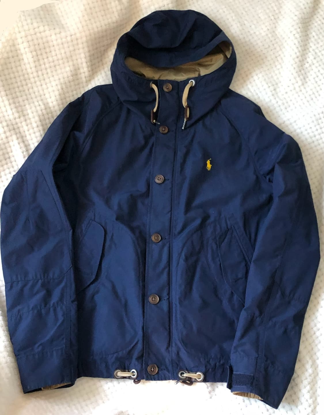 폴로 랄프로렌 빈티지 후드 자켓 마린 블루 상품이미지2