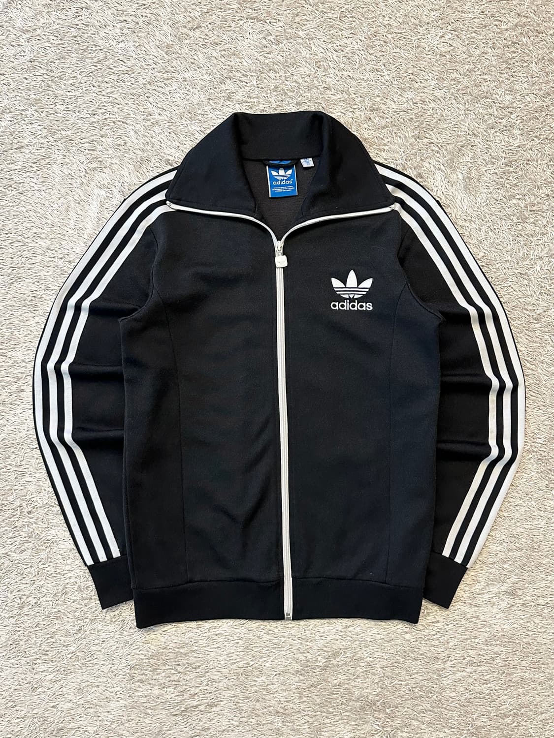 아디다스 ADIDAS 유로파 트랙탑 져지 블랙 상품이미지1