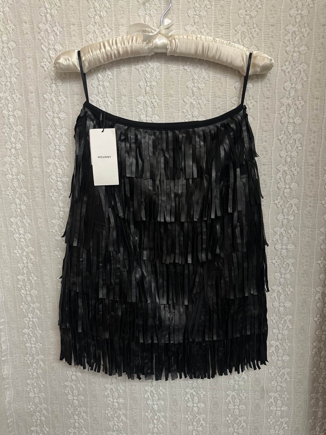 moussy 새상품 프린지 스커트 상품이미지1