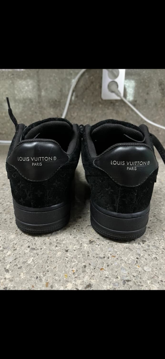 루이비통 나이키 에어포스1 블랙 8.5사이즈 상품이미지4