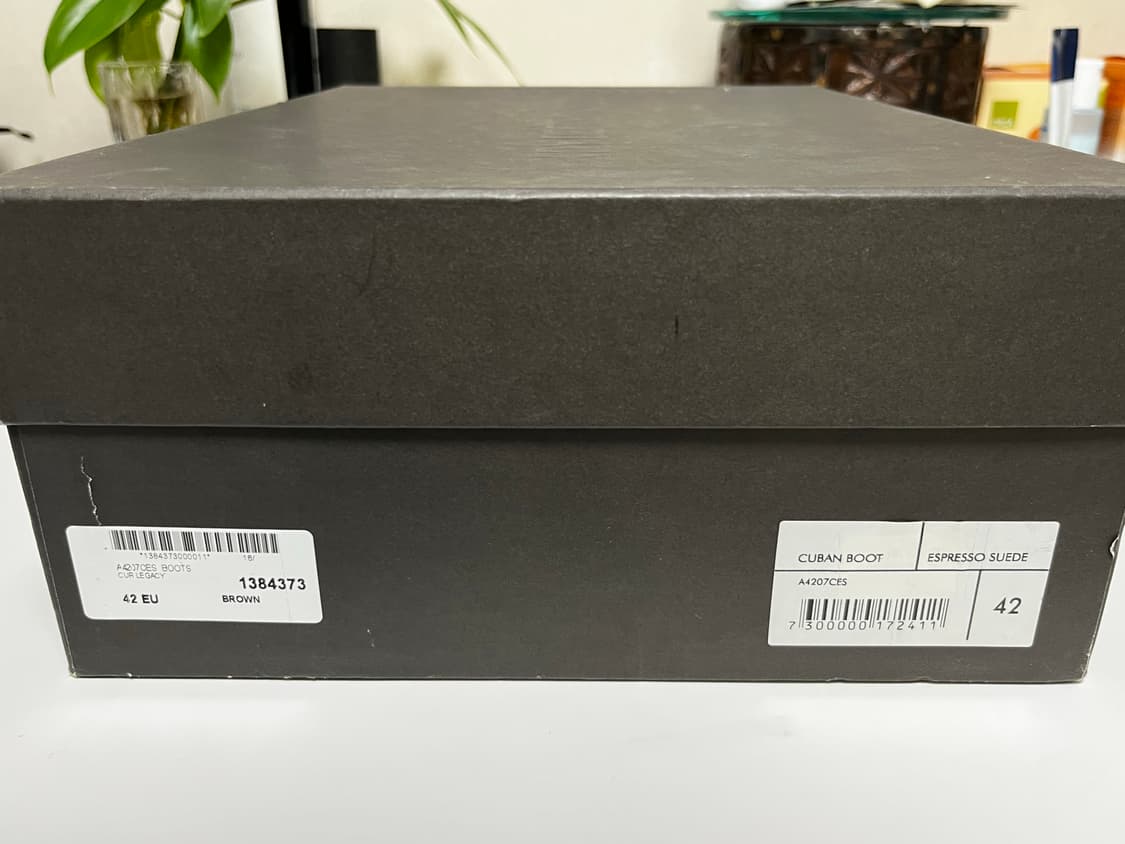 아워레가시 쿠반부츠 43 에스프레소 스웨이드 상품이미지6