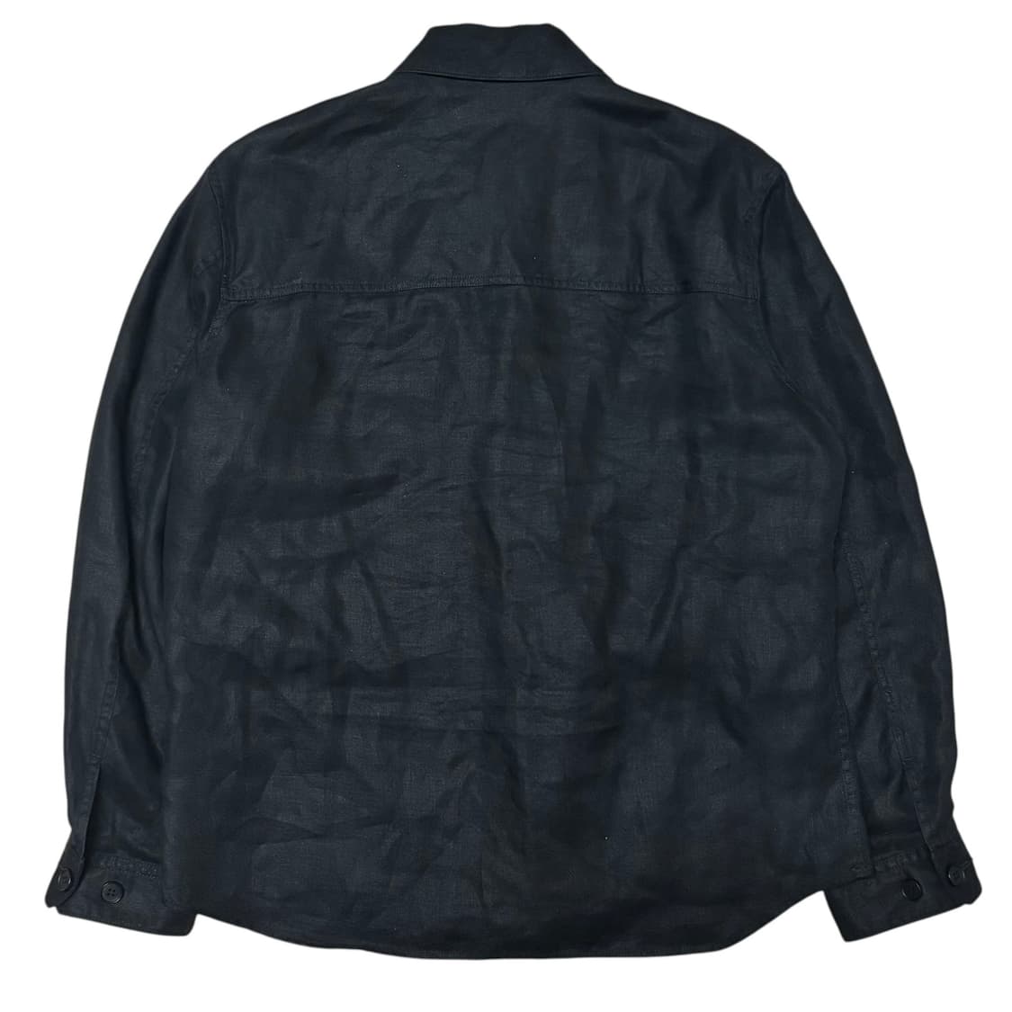 [L] 꼼데가르송 옴므 22SS 다잉 더블 포켓 린넨 셔츠 재킷 상품이미지5