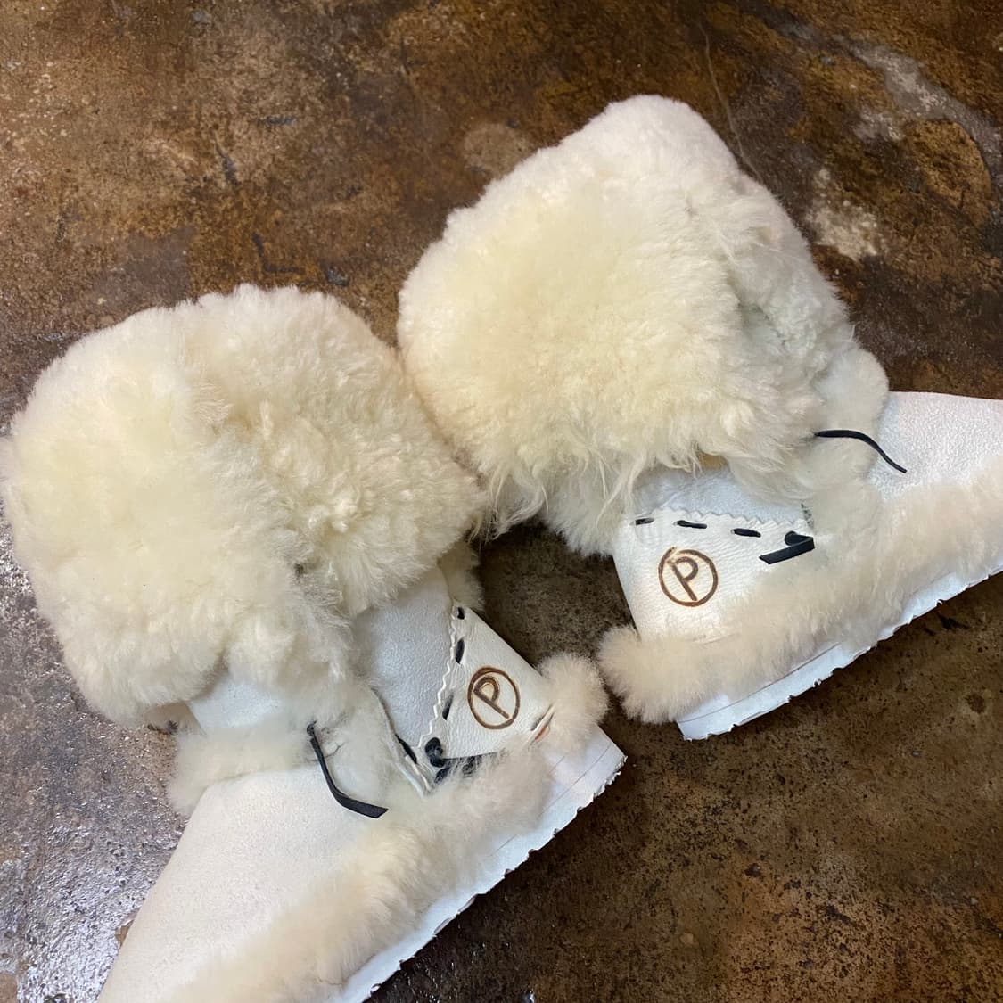 (7) imperfect Malibu cowboy 양털 부츠 상품이미지4