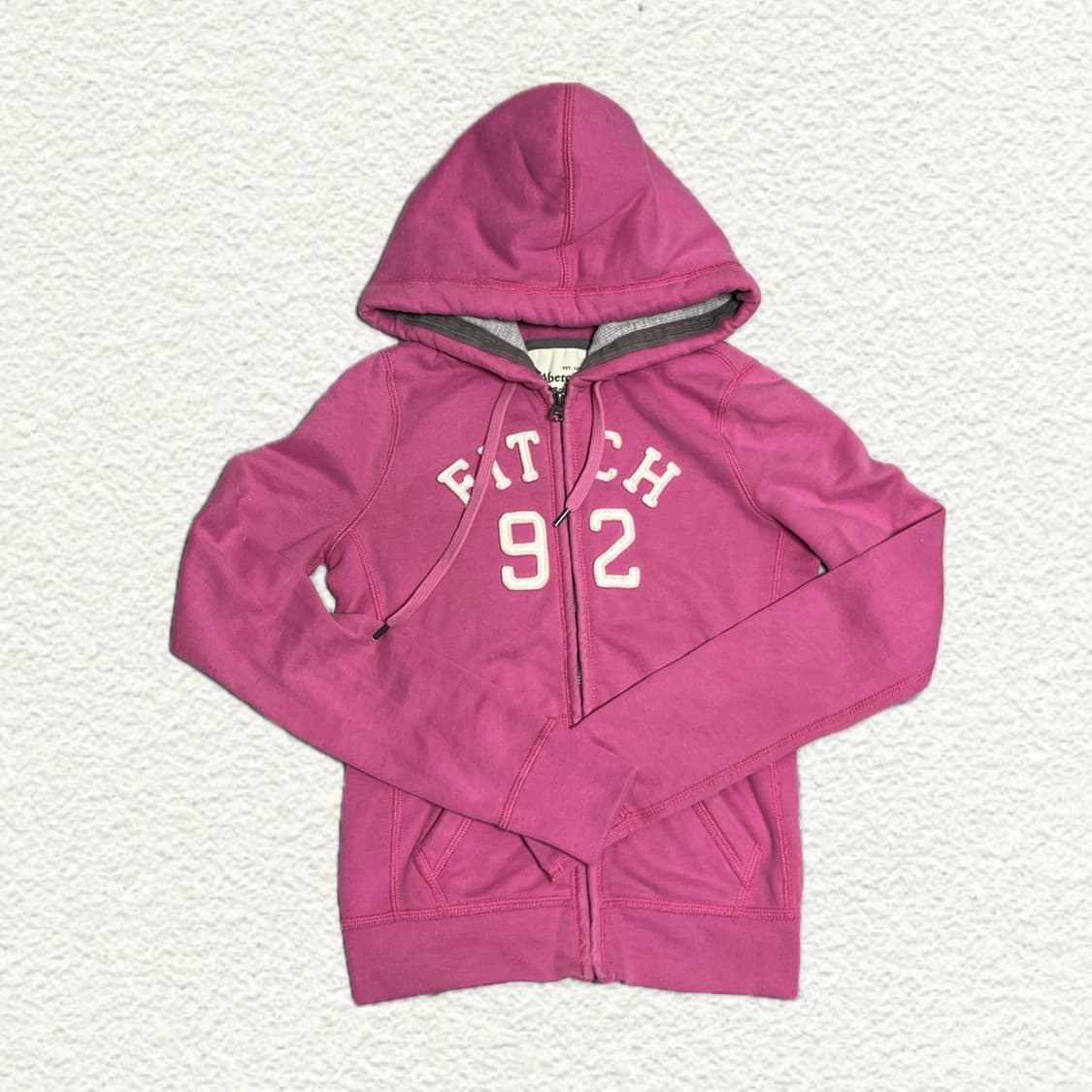아베크롬비 후드집업 핑크 XS 상품이미지1