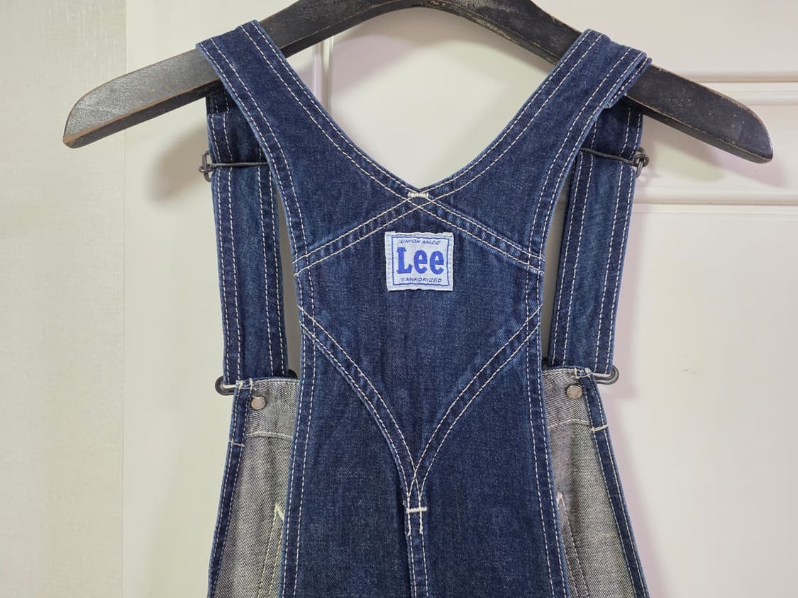 JPN Lee 데님 워싱 멜빵 스커트 여성 M

 상품이미지5