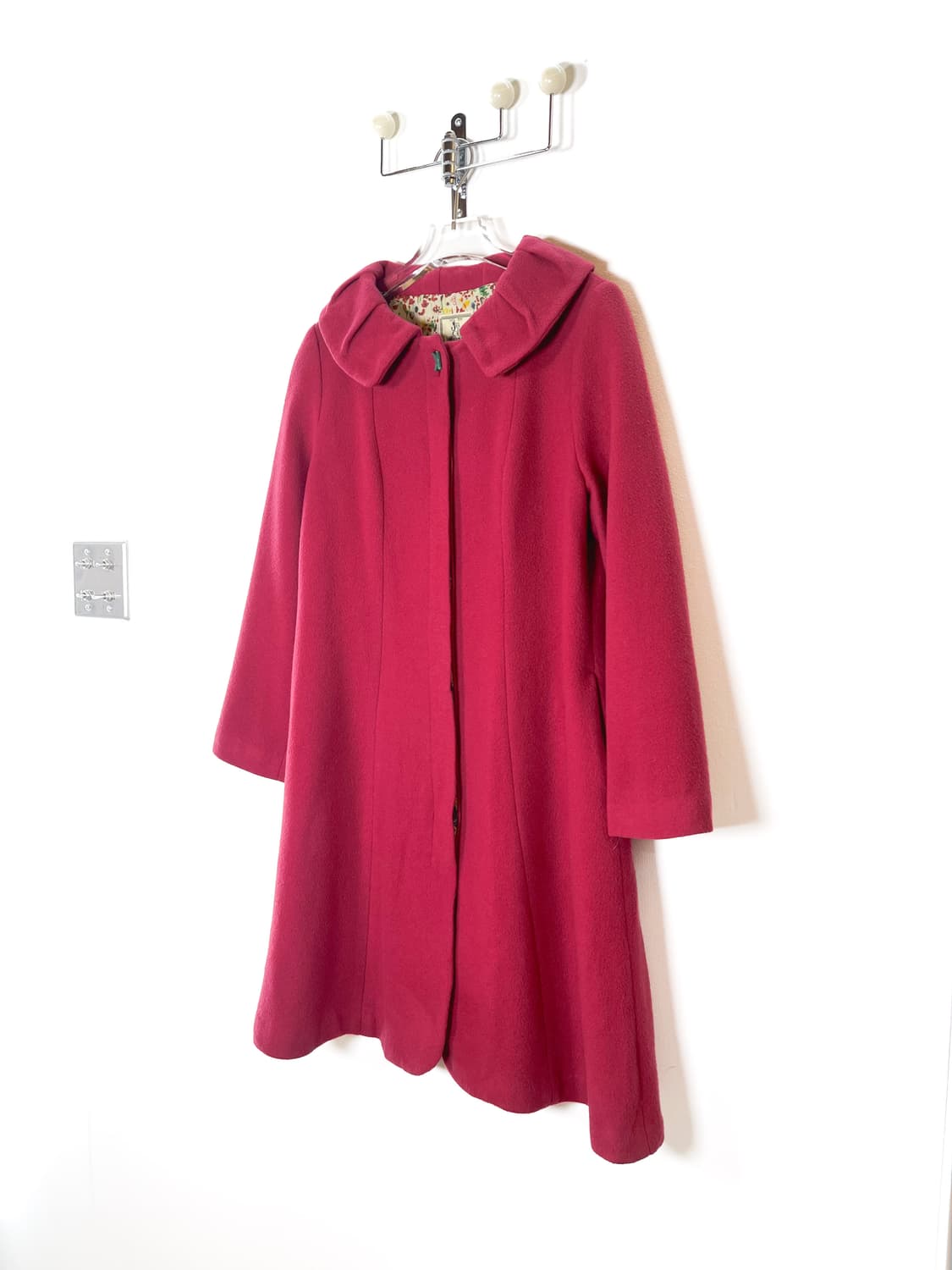 조코모몰라 마젠타 울 코트 상품이미지6