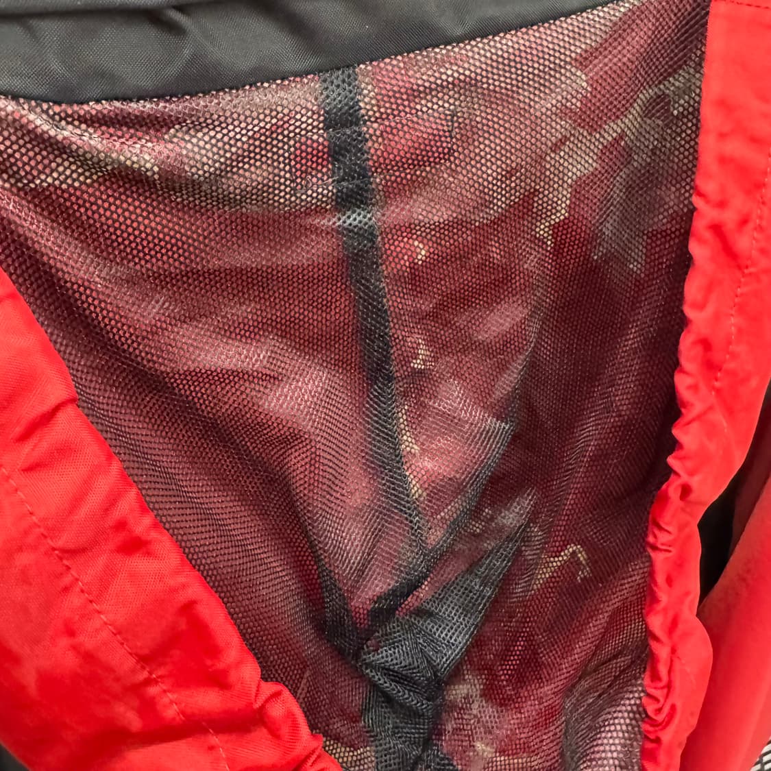 00s 혼다 레이싱 X 롤란드 렌츠치 레이싱 팀 윈드브레이커 레드 블랙 상품이미지10