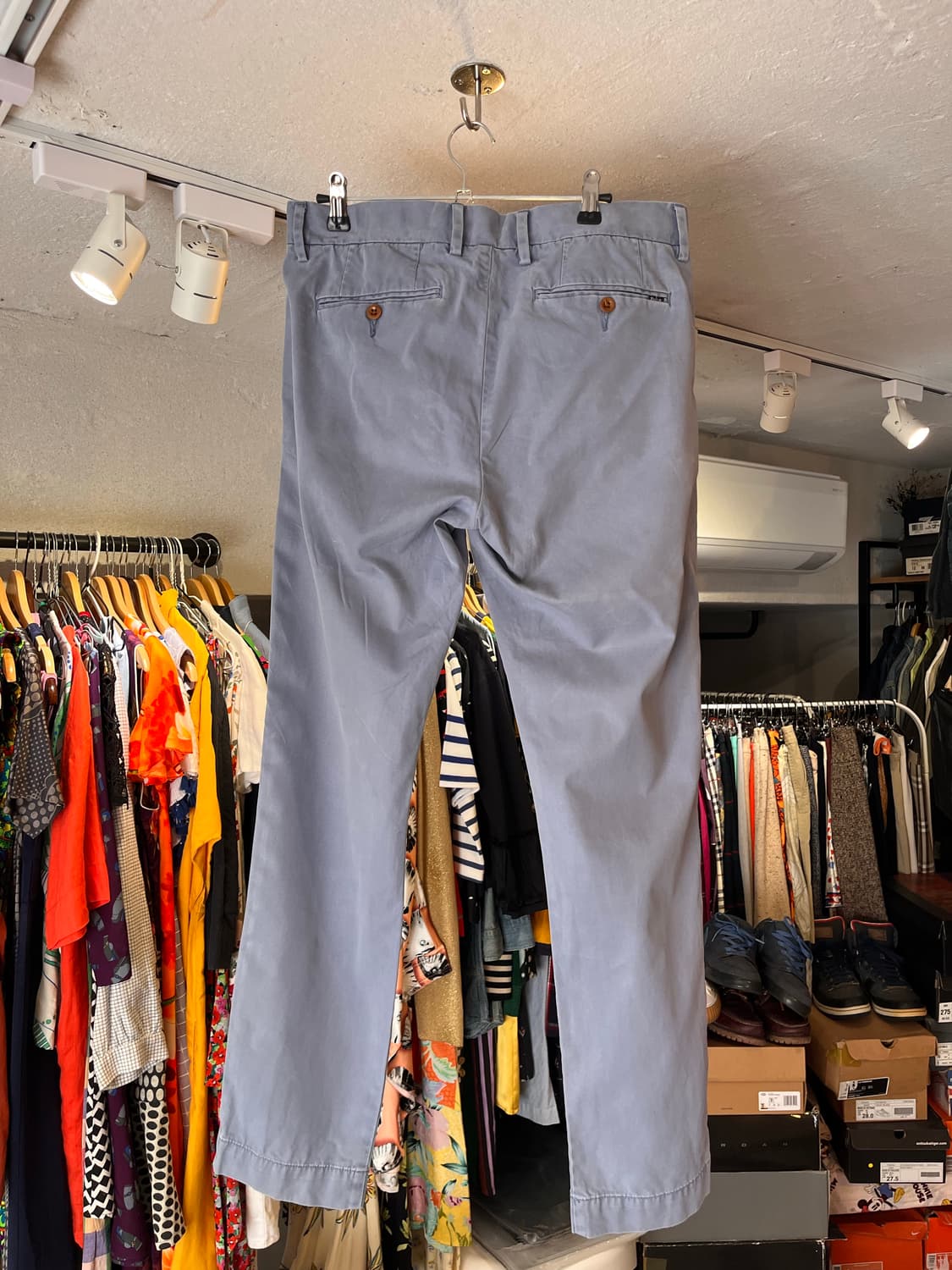 폴로 랄프로렌 슬림핏 라이트 블루 치노 팬츠 상품이미지2