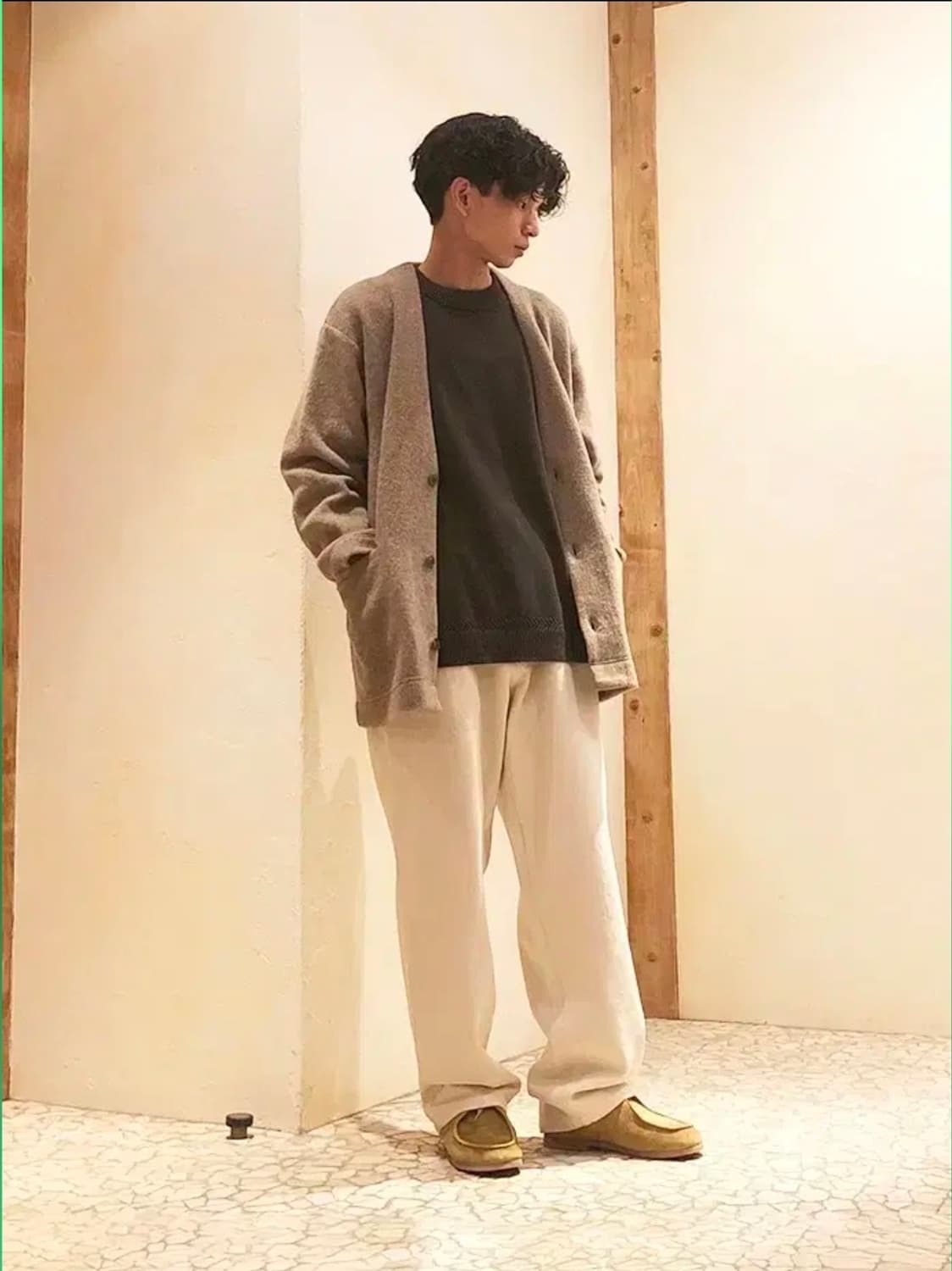 네스트로브컨팩트 울 브러시 오버 가디건 상품이미지2