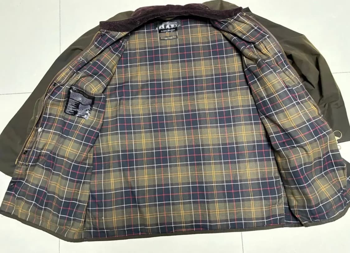 바버 뷰포트 올리브 46사이즈 상품이미지5