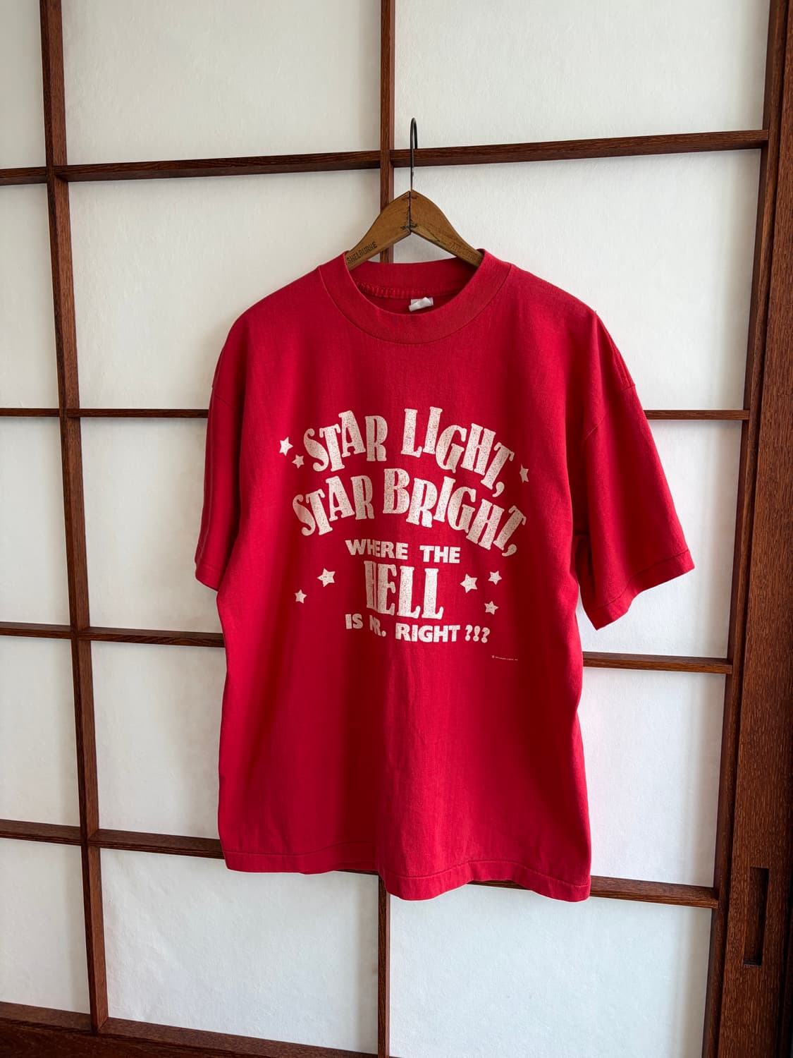 90냔대 Star Light 싱글 스티치 티셔츠 상품이미지1