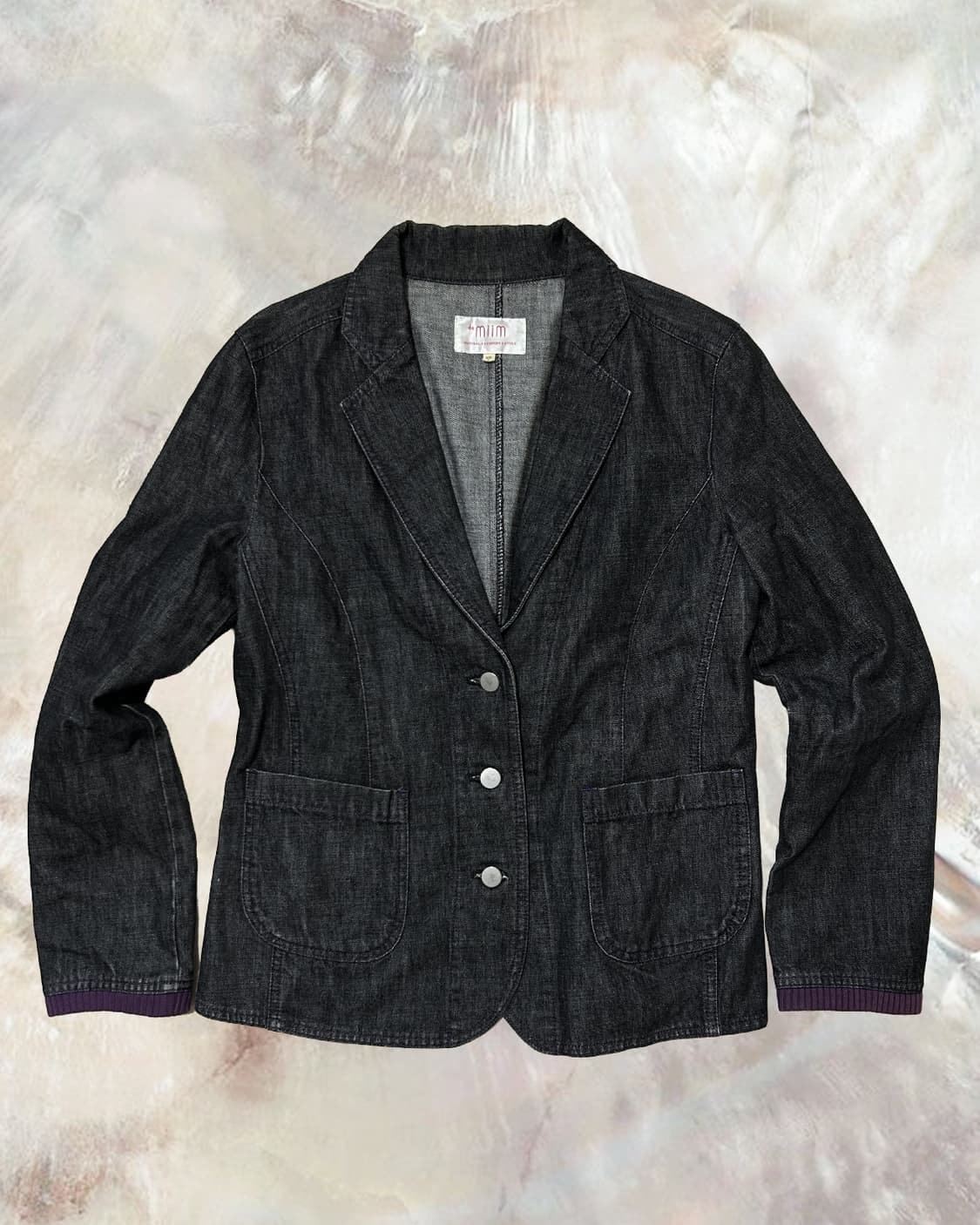 빈티지 데님 블레이저 자켓 상품이미지1