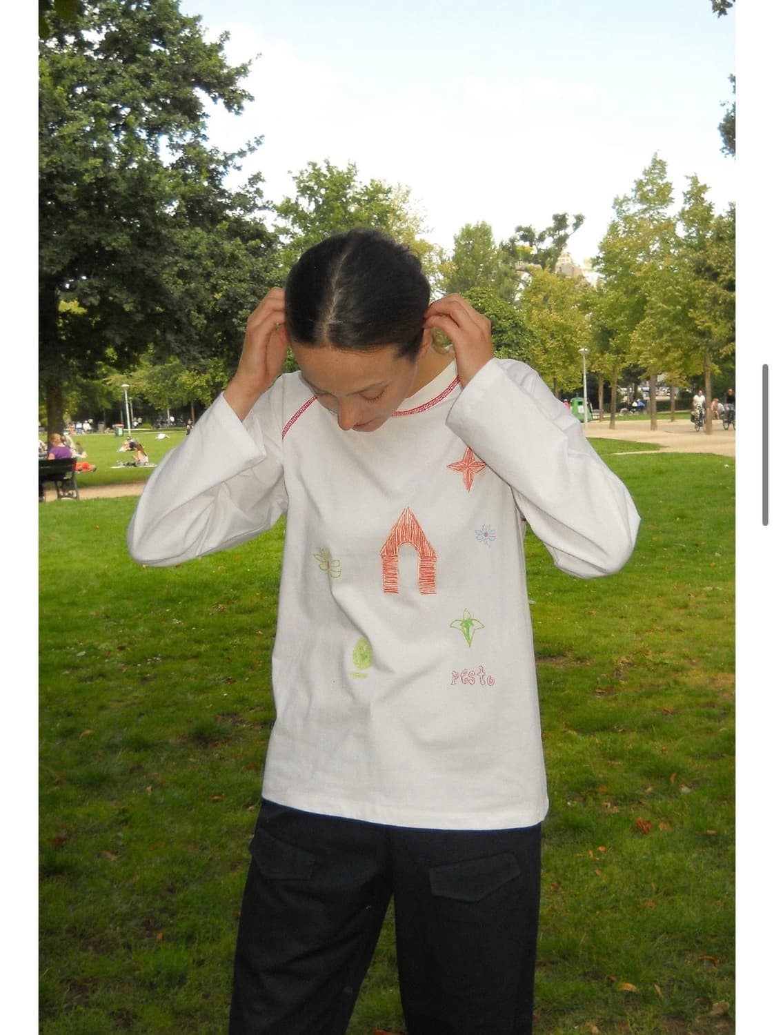 페스토 홈 롱슬리브 화이트 상품이미지2