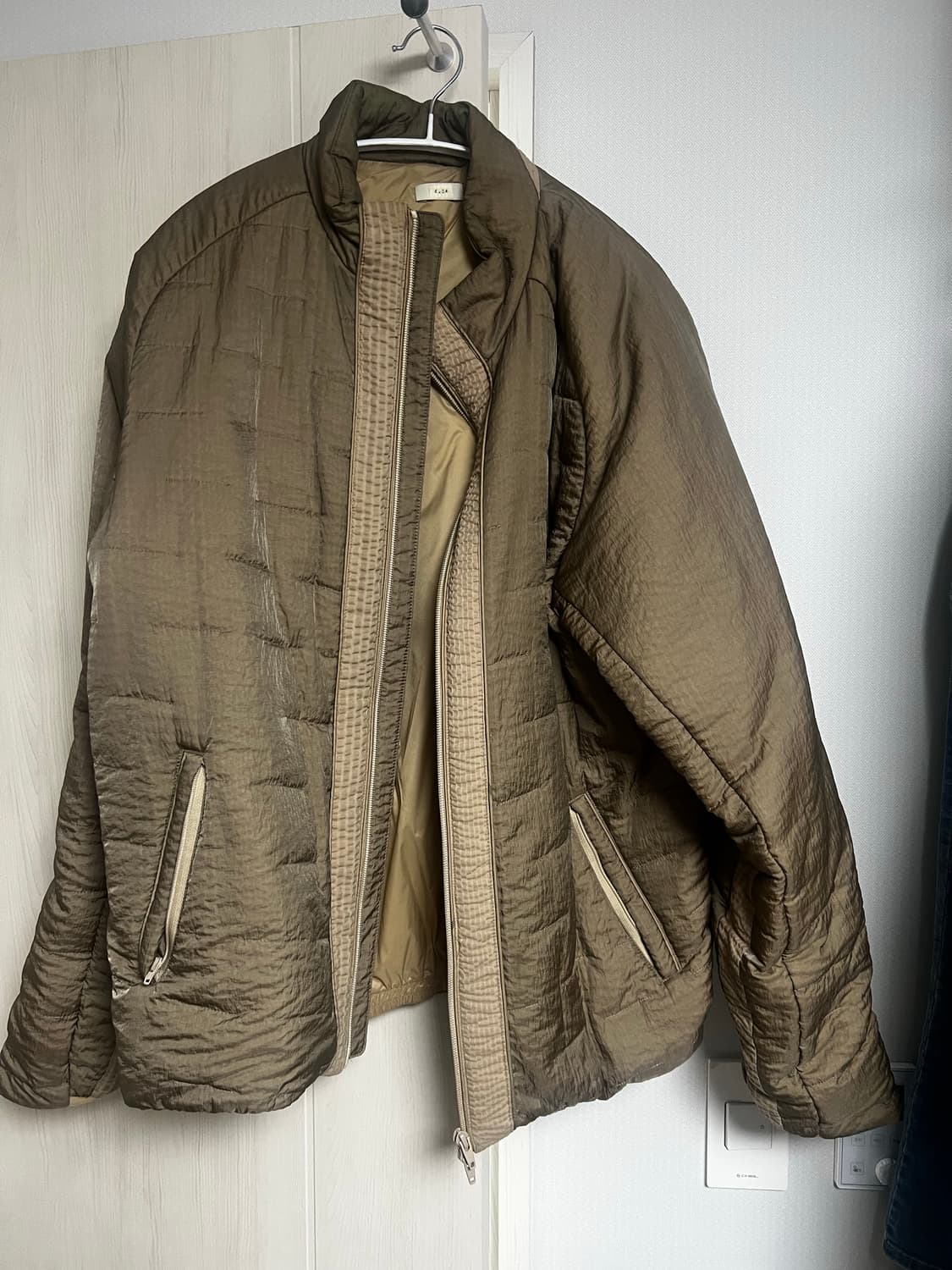 xlim padded jacket brown 3 상품이미지1
