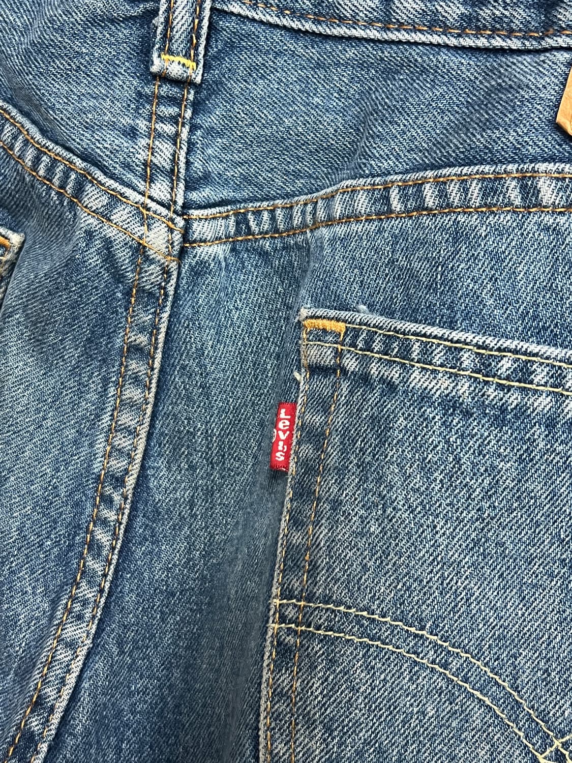Levis 리바이스 505 와이드핏 데님 팬츠 상품이미지3