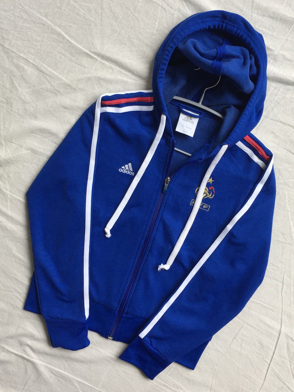 아디다스 프랑스로고 후드집업 상품이미지3