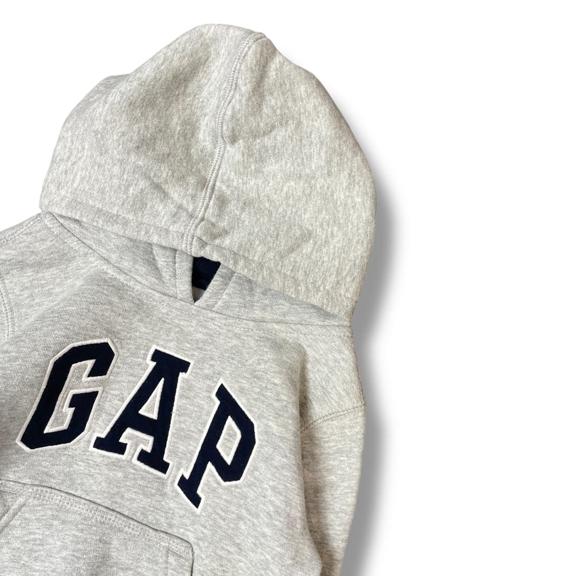 베이비 갭 로고 그레이 후드 집업 18-24 M 상품이미지3