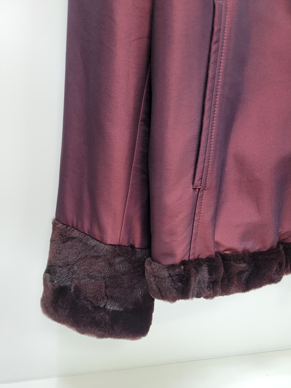 실크로드 천연 밍크 리버서블 자켓 / 여 91-104-165
 상품이미지8