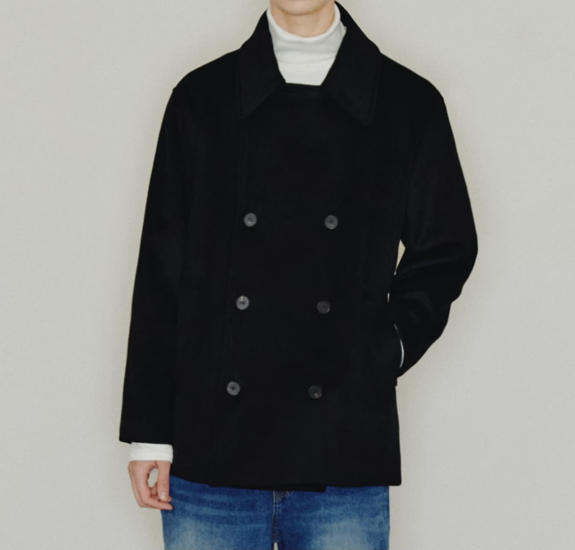 아노블리어 쇼트 피코트(더블숏코트) [m] 상품이미지1