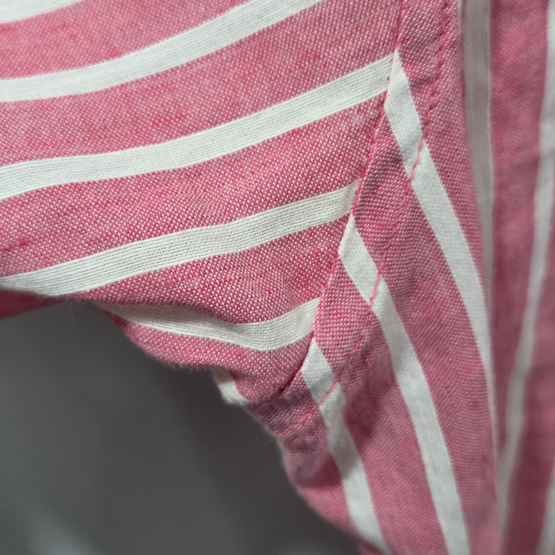 지방시 스트라이프 린넨 반팔셔츠 100  상품이미지7