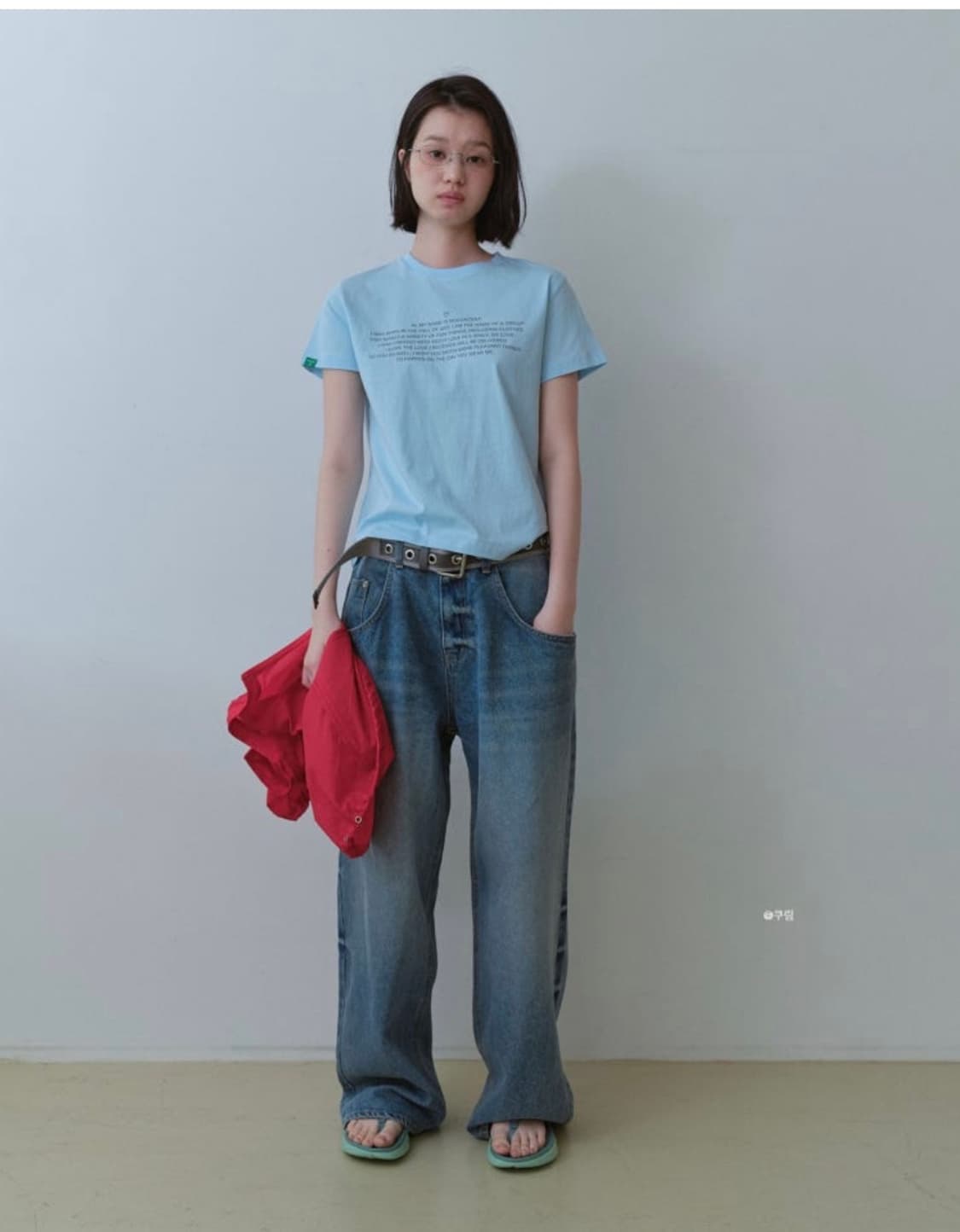 노컨텐츠 denim pants 상품이미지1