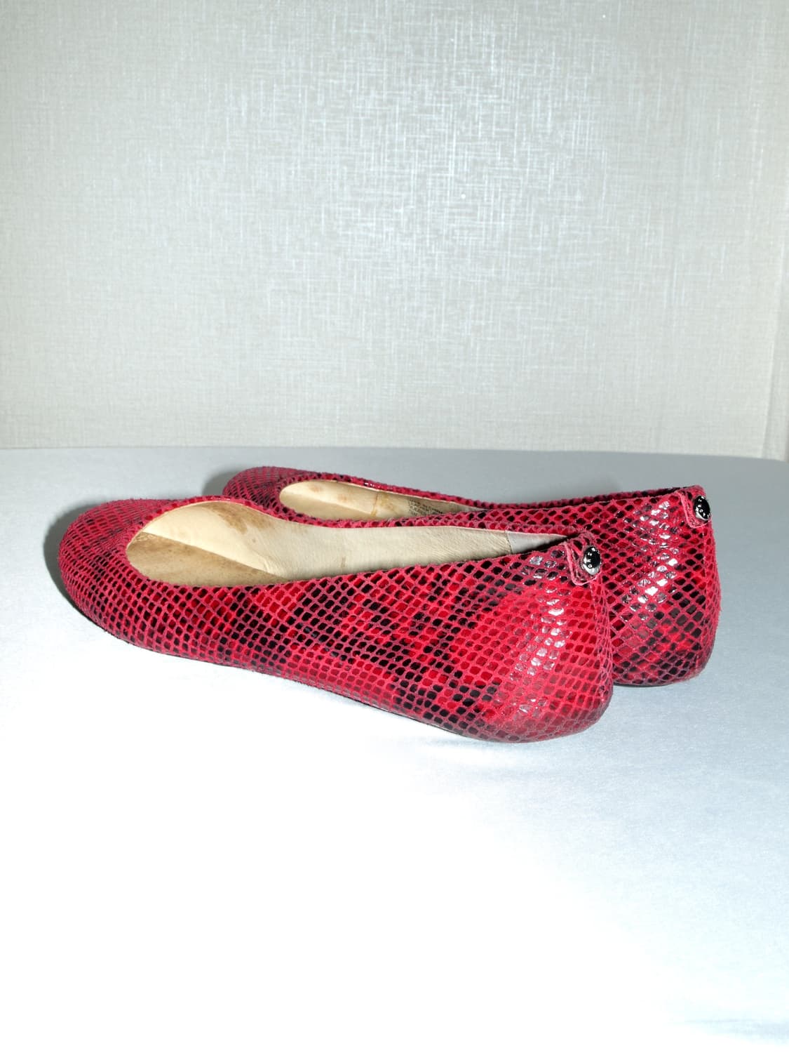 Faux Croc Flat Shoes 상품이미지5