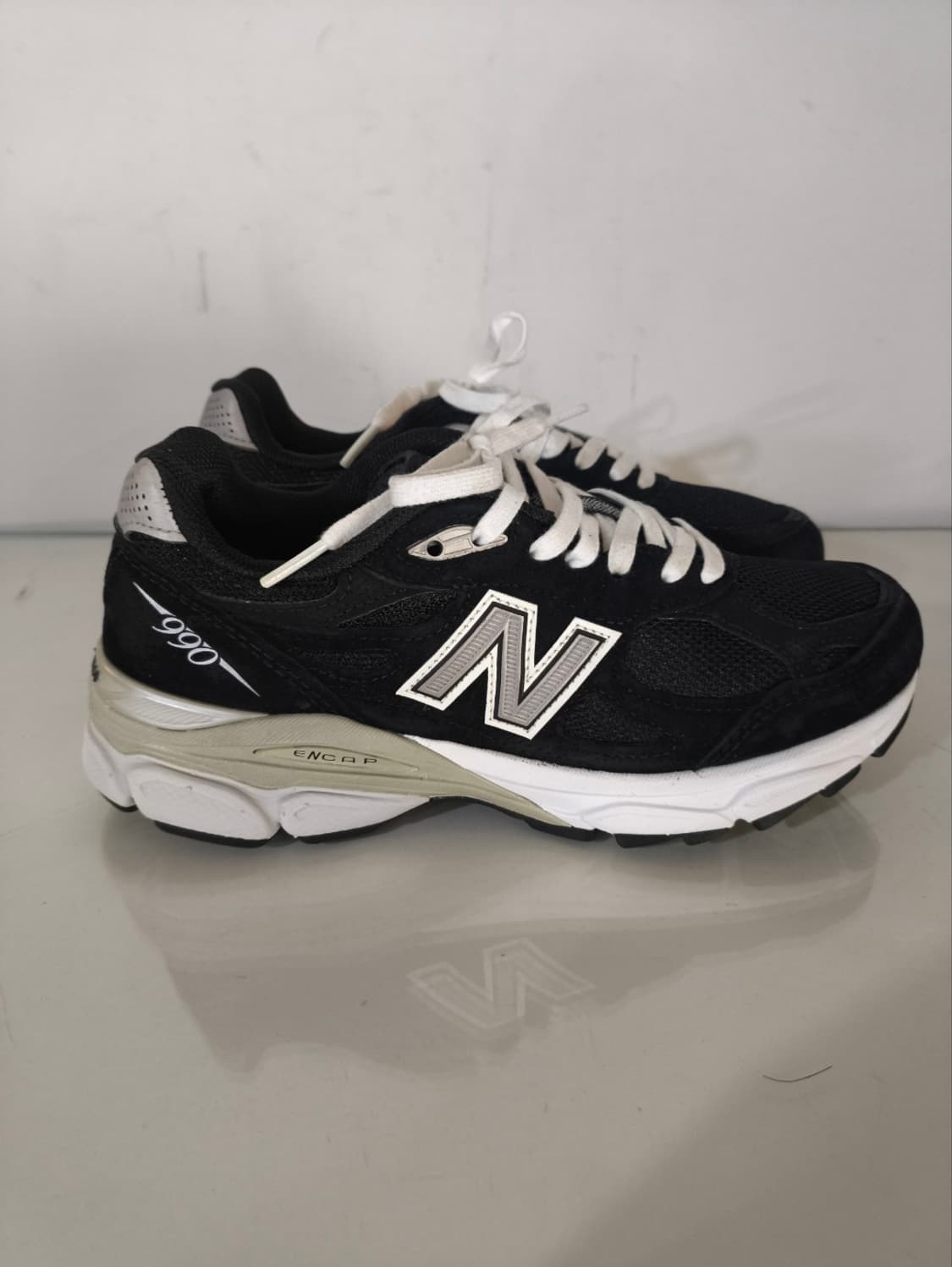 230mm 뉴발란스 990 usa 블랙 운동화  상품이미지2