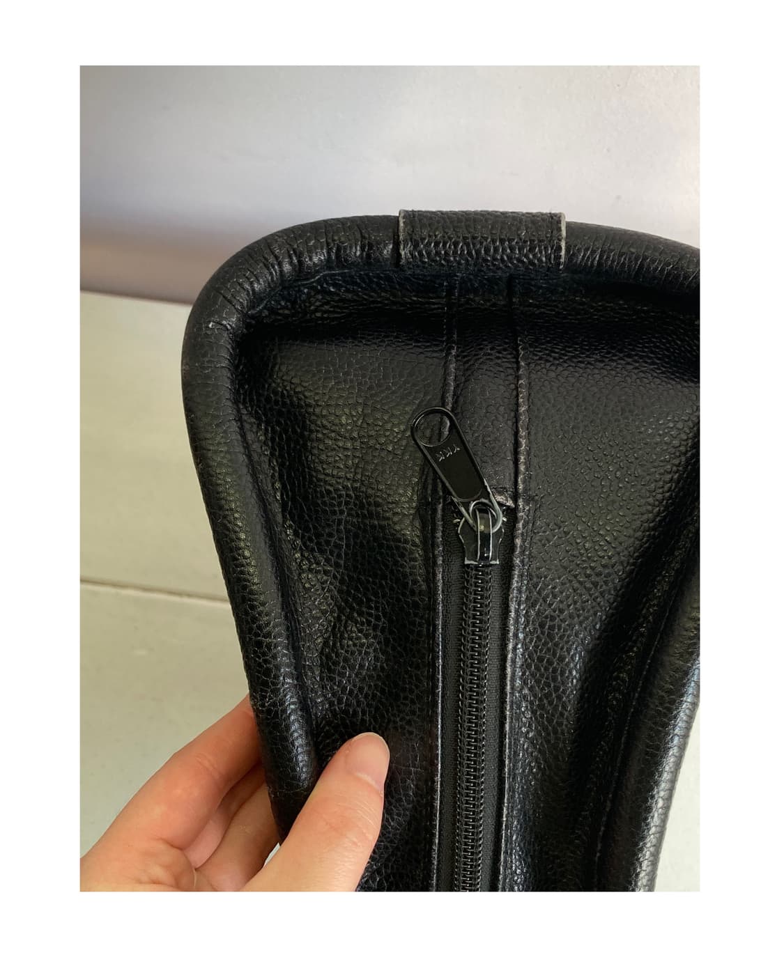 Osam  하프문 레더 토트백 상품이미지7