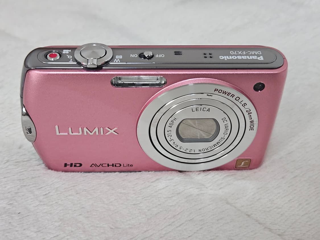 Panasonic LUMIX FX70 핑크 | 빈티지 디카 풀박 상품이미지2