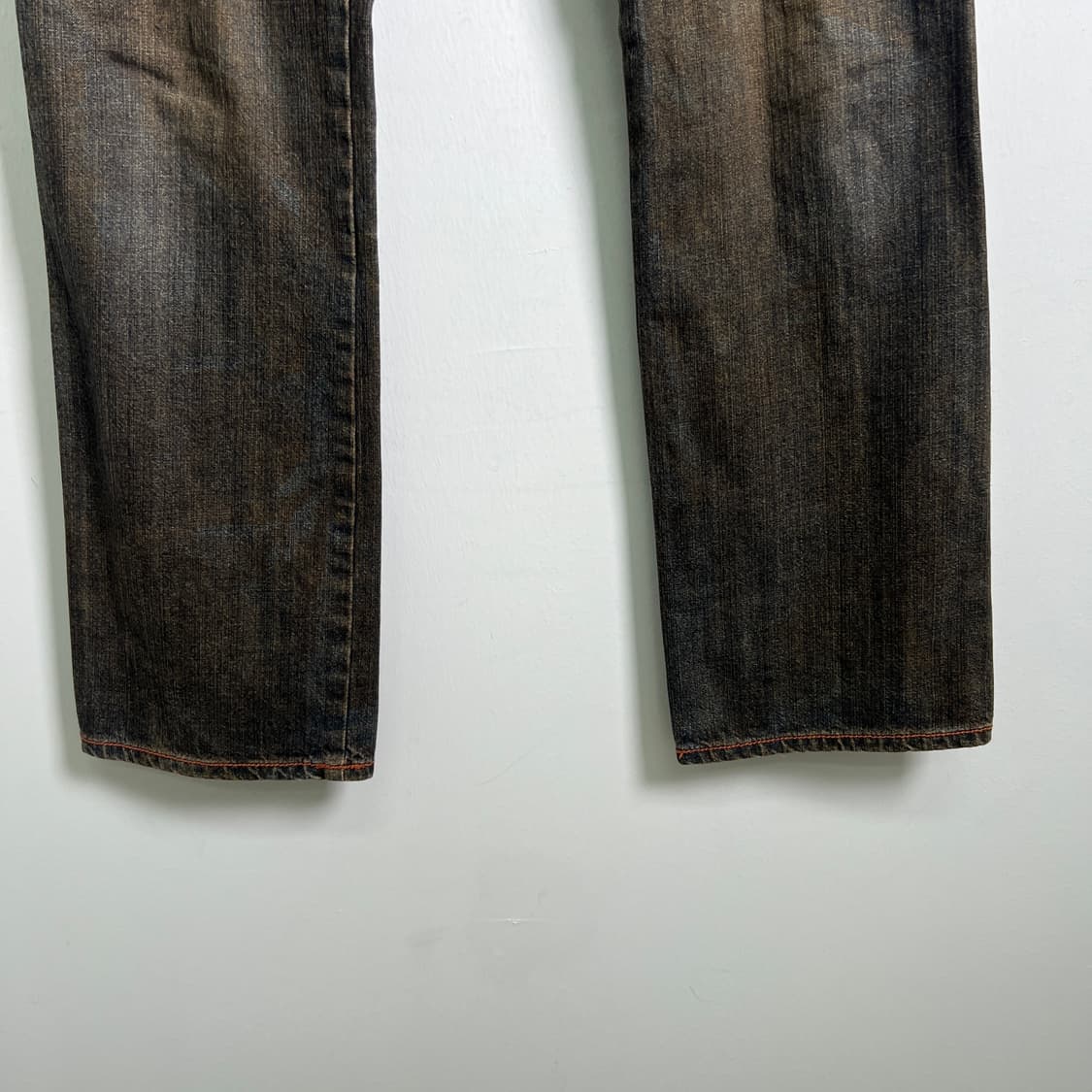 장 폴 고티에 더블 로우 웨이스트 멀티 포켓 데님 팬츠 38 상품이미지4