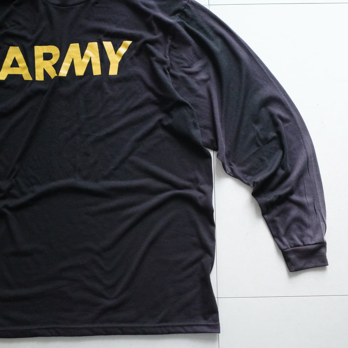 미군 ARMY IPFU 긴팔 트레이닝 티 XL 상품이미지3