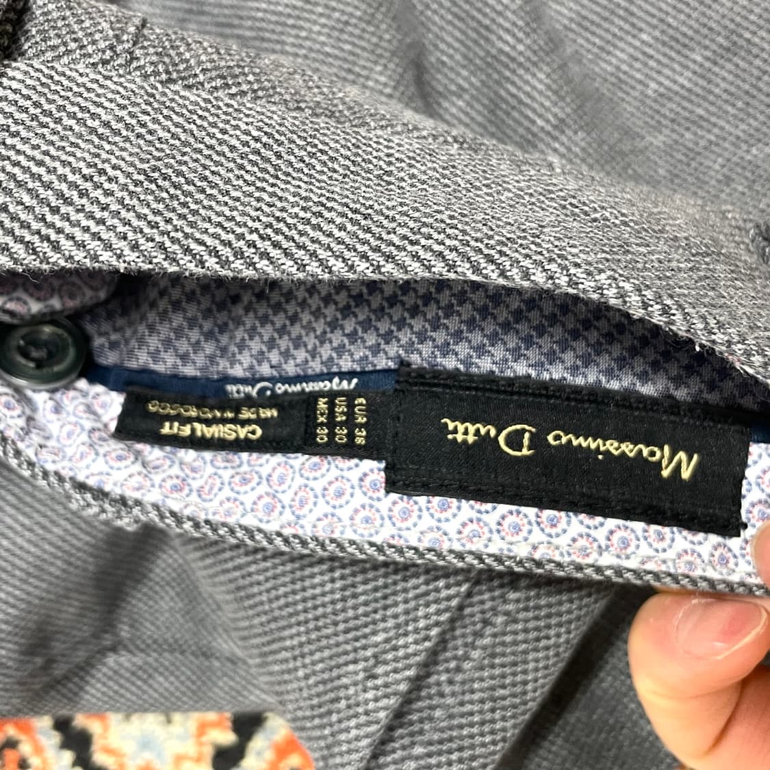 마시모두띠 그레이 슬랙스 호칭38 / 남성31 상품이미지4