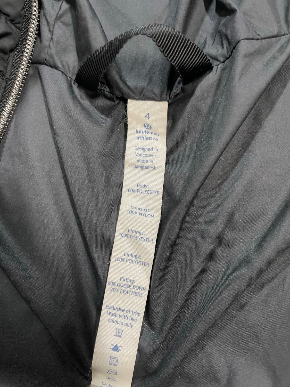 룰루레몬 구스다운 경량패딩 상품이미지8