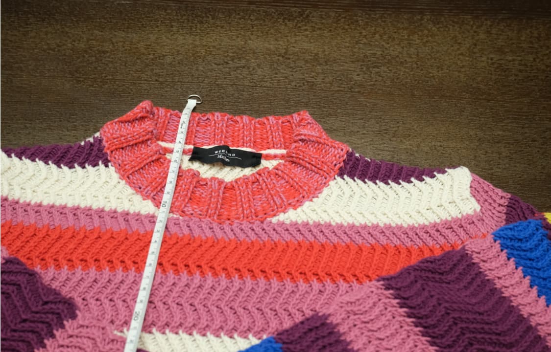 (미사용품) 위캔드 막스마라 멀티컬러 니트 상품이미지3