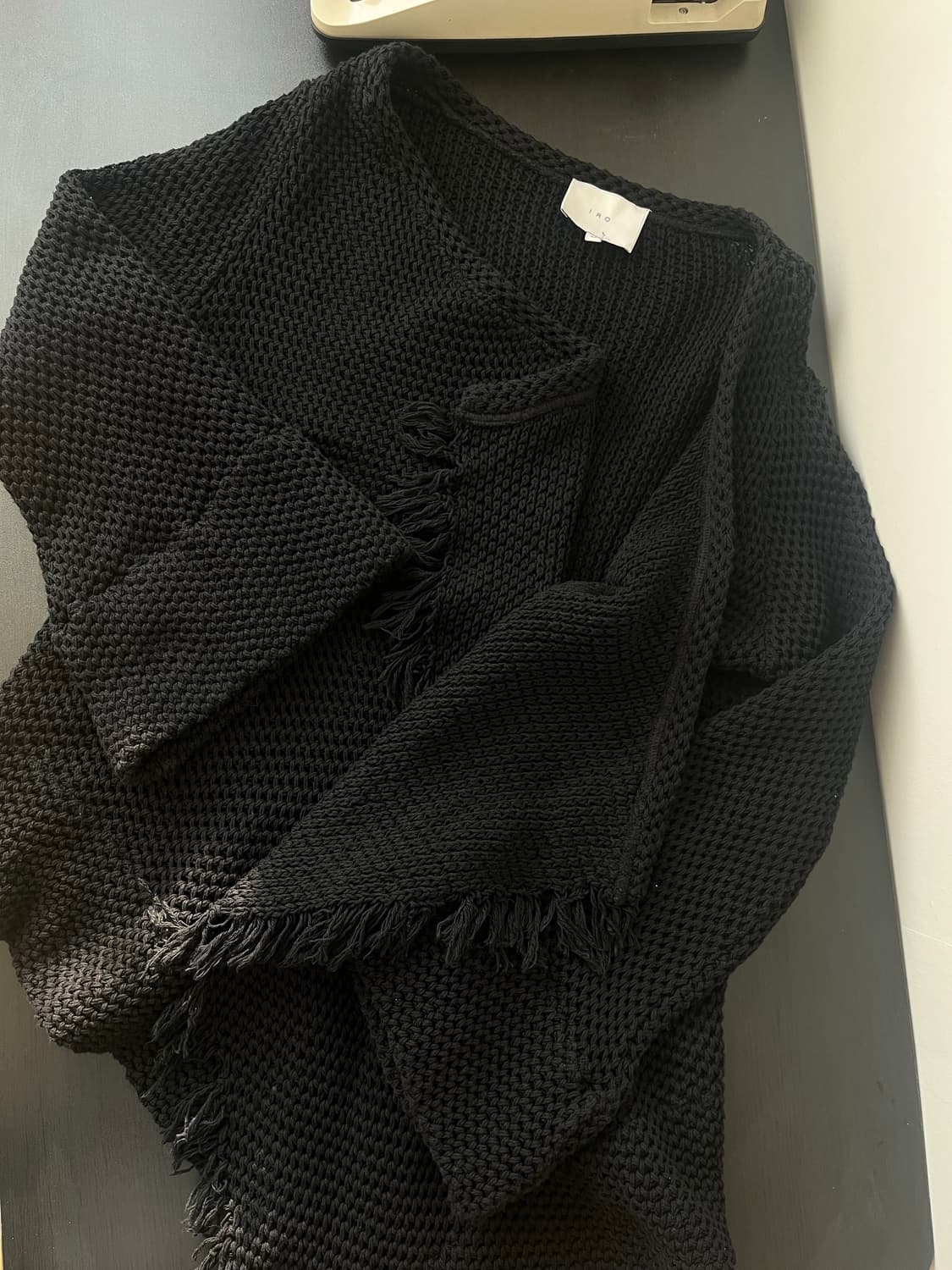 Iro 크로셰 숄 자켓 상품이미지1