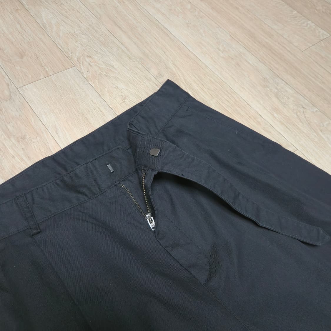 34) 무신사 스탠다드 블랙 치노 코튼 구르카팬츠 상품이미지4
