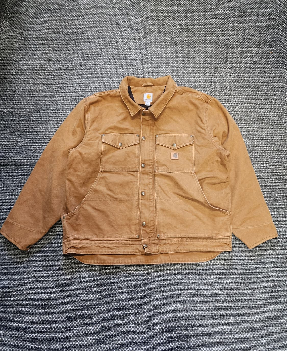 칼하트 버윅 미디엄 브라운 숏 자켓 2XL 상품이미지10