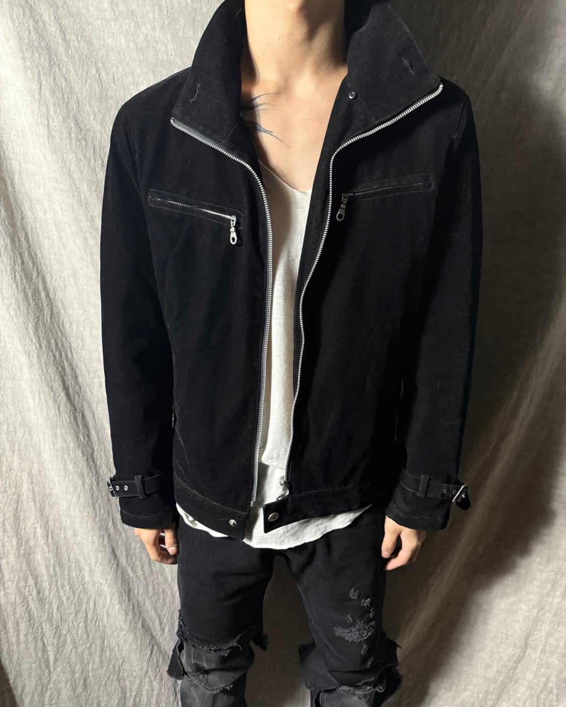 SPINASH Flocked Riders Jacket 상품이미지1