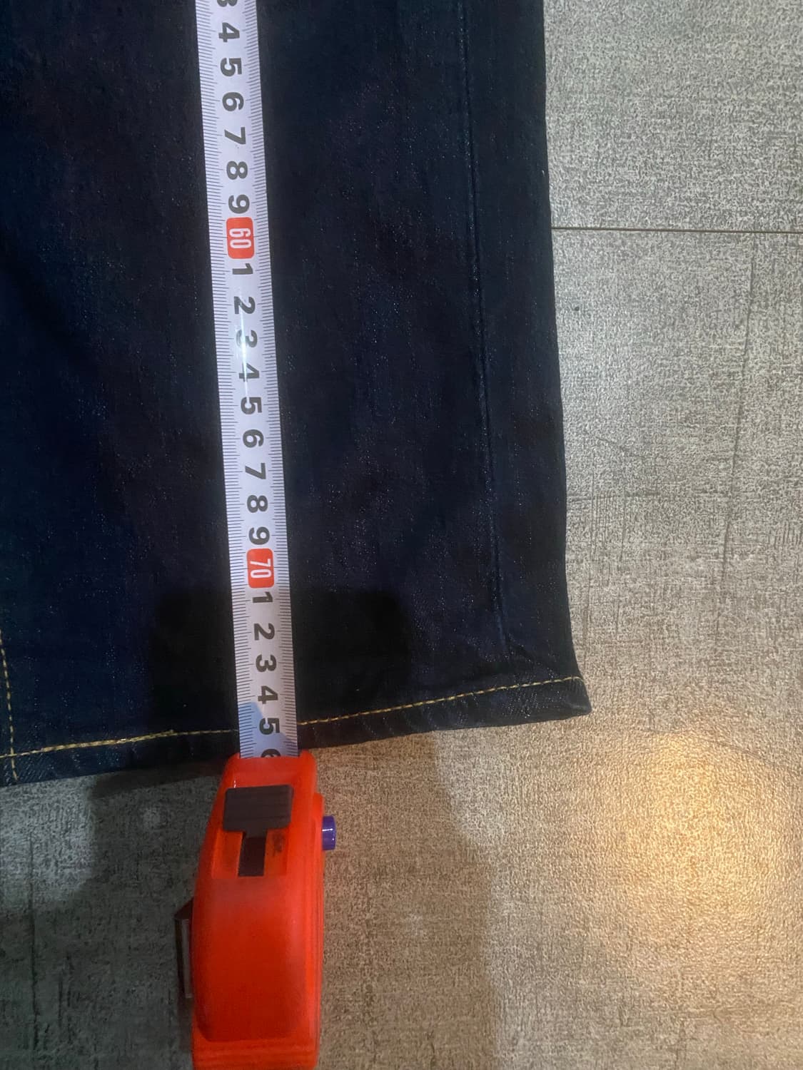 Levis 리바이스 올드스쿨아메카지 오렌지패치 하프팬츠반바지 생지팬츠 상품이미지4