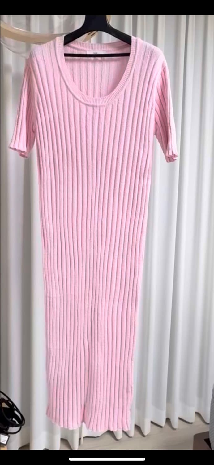 프로스트제이 피글렛 유넥 원피스 핑크 상품이미지3