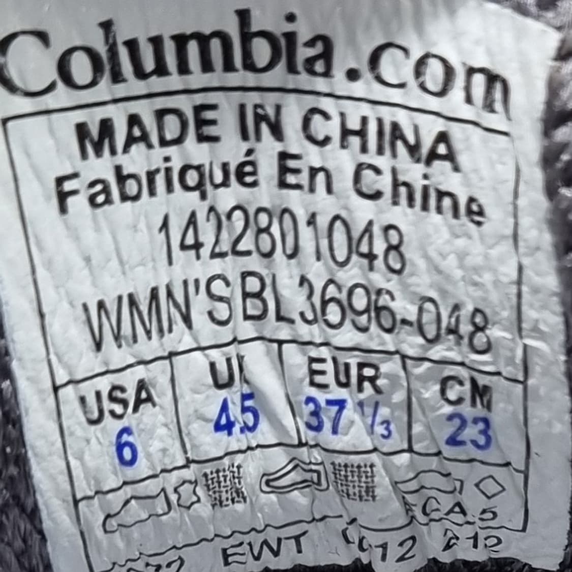 컬럼비아 아웃드라이 트레킹 등산화230 상품이미지6